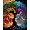 (Multi-Style) Life Tree-14CT Stamped Cross Stitch 40*50cm/15.75*19.69in
