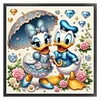 Disney Donald Duck And Daisy-11CT Stamped Cross Stitch 40*40cm/15.75*15.75in