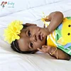 [Kids Gift Idea] 20" Truly Black Reborn Baby Doll Girl Aaliyah, African American Newborn Toddler Dolls - RBBI-Myrebornbabydoll&reg; Myrebornbabydoll&reg;