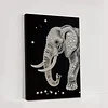 Kits d&rsquo;art en diamant en perle d&rsquo;&eacute;l&eacute;phant avec cadre 30x40cm pour la d&eacute;coration int&eacute;rieure adulte