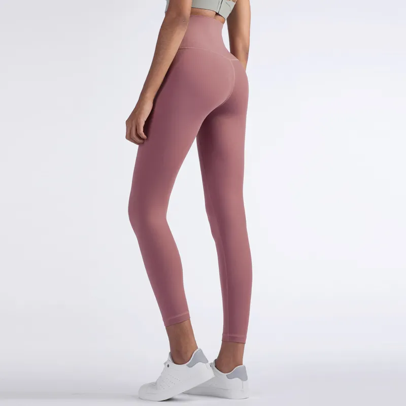 high waist legging damen details 