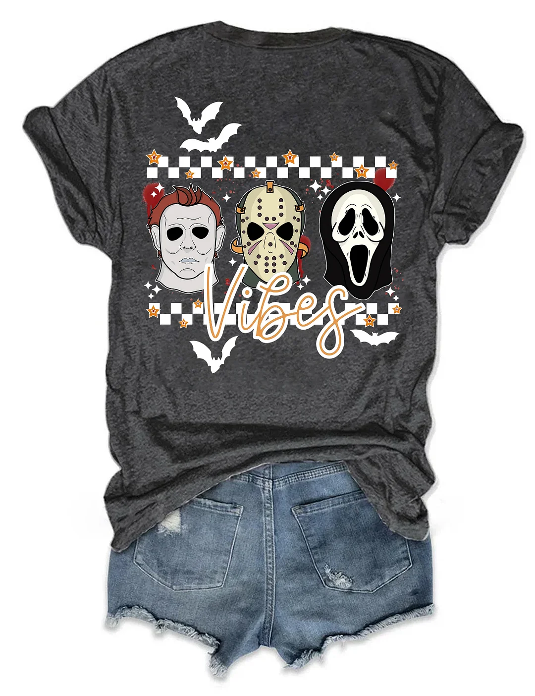 Retro Vibes Halloween T-shirt