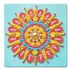 DIY Pre-Framed Mandala Button Art Canvas Kit
