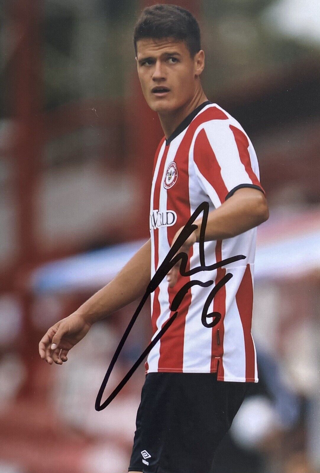 Christian Norgaard Genuine Hand Signed Brentford 6X4 Photo Poster painting, See Proof, 3