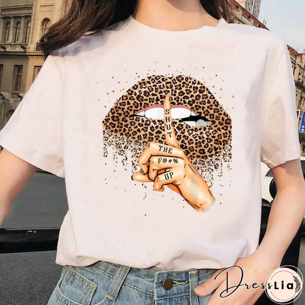 Women Summer Short Sleeve T-shirt Harajuku Style Casual Cotton O-neck Tops Tee