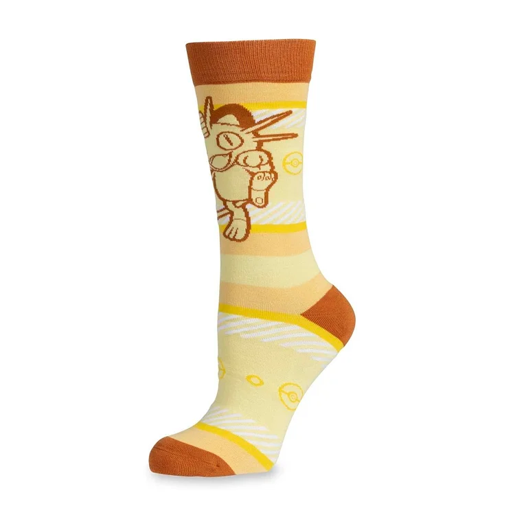 Meowth Playtime Crew Socks (One Size-Adult)