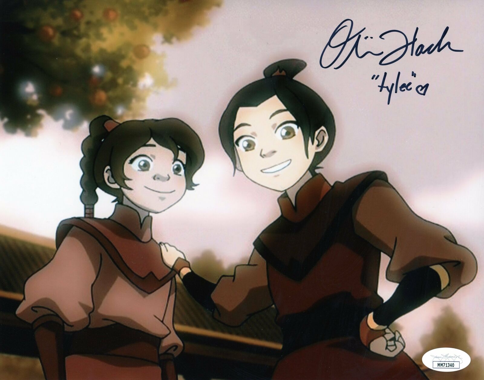 Olivia Hack Avatar The Last Airbender 8x10 Photo Poster painting Signed Autographed JSA Cert COA