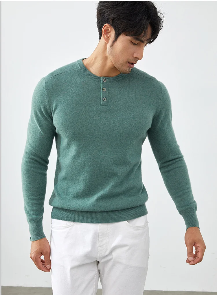 Men's 100% Silk Sweaters