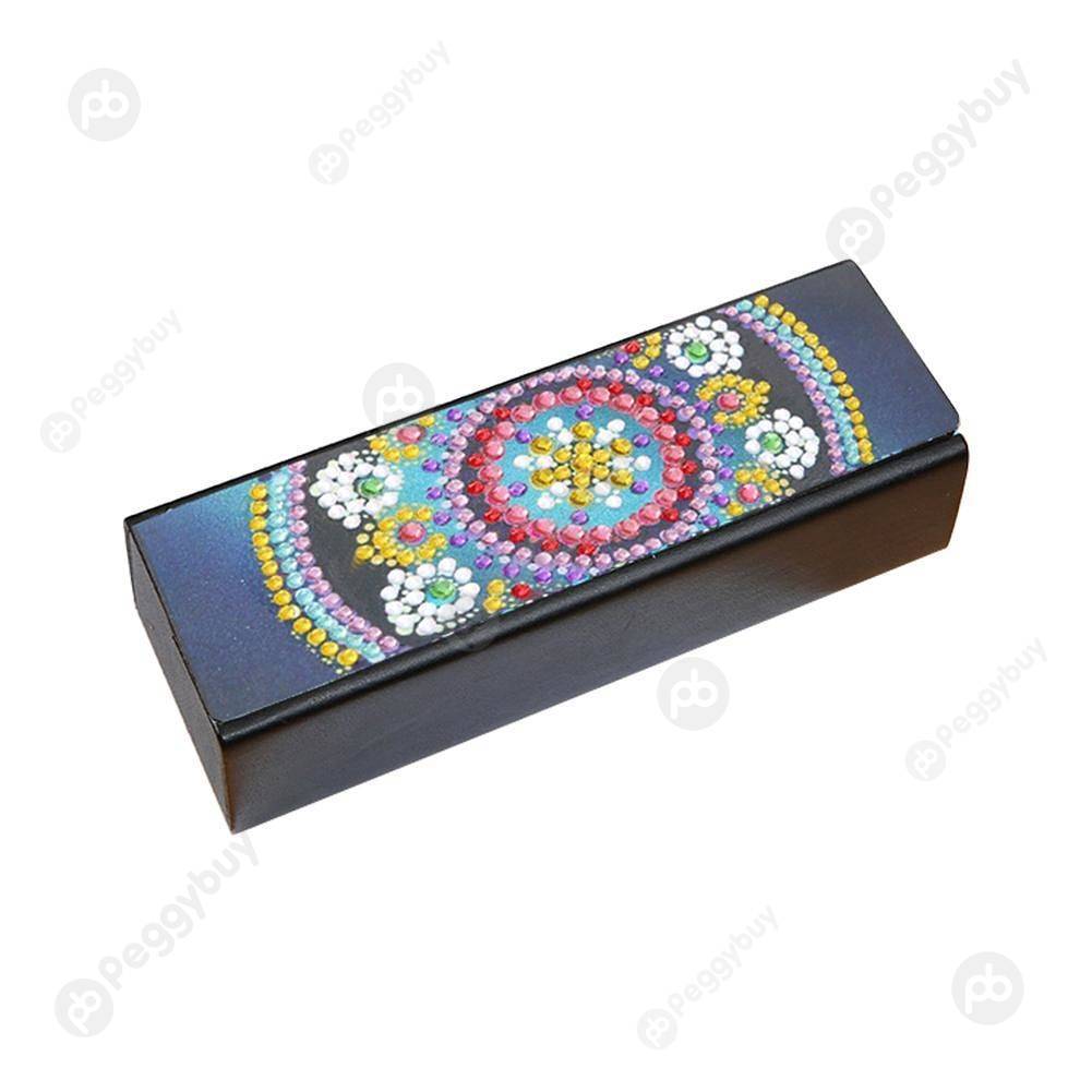 

Spceial Pattern-DIY Creative Diamond Glasses Storage Box, 501 Original