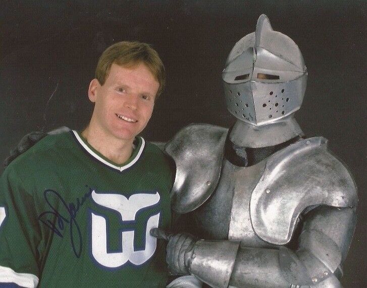 Doug Jarvis signed Hartford Whalers 8x10 Photo Poster painting autographed 2