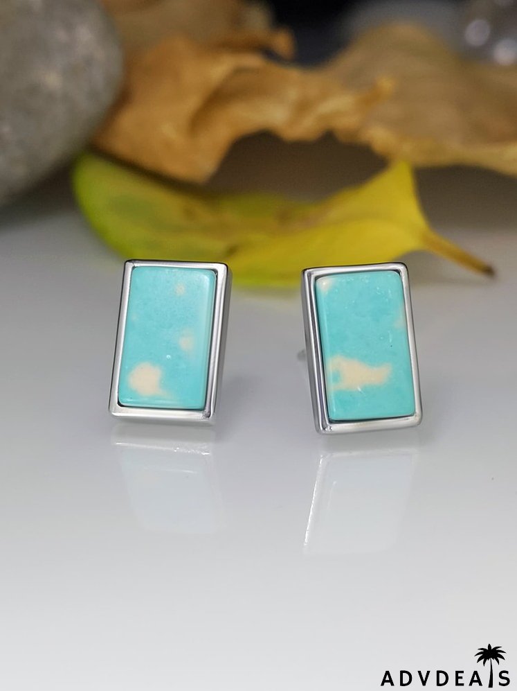 Geo Shaped Stud Earrings