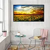 Diamond Painting -DIY Full Square Drill Sunflower Letter(90x50cm)