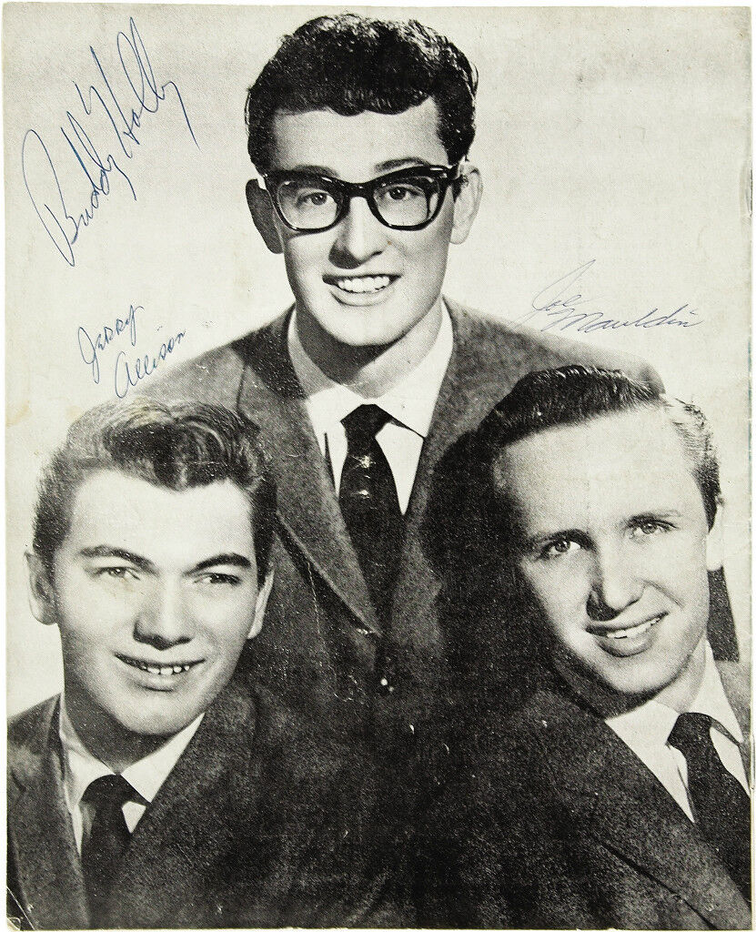 BUDDY HOLLY Signed Photo Poster paintinggraph - Rock & Roll Singer / Vocalist - preprint