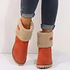 Women's Boots Short Solid Color Snow Boots