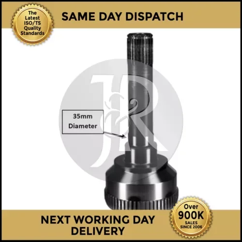 Dronehint LANDROVER DISCOVERY 10 SPLINE DIFF CV JOINT (NEW) 92>98 Parts