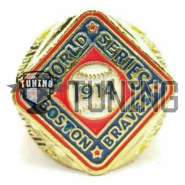 Fans custom-1914 Boston Braves Atlanta Braves MLB Championship Ring