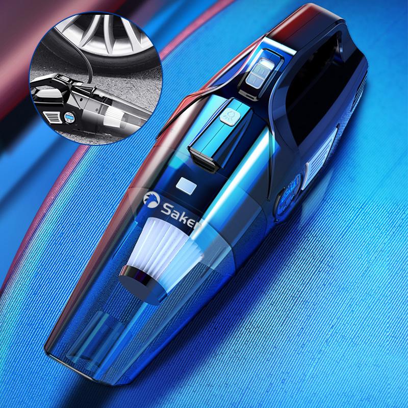 4in1 Portable Car Vacuum Cleaner, with LCD Display