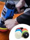 8Pcs/Set Polishing Pad Polish Buffer Drill Wheel Sponge Buffing Waxing Pad