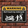 Warning - Metal Tin Signs(8*12Inch)