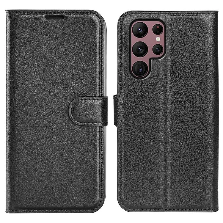 Magnetic Flip Wallet Leather Phone Case For Samsung