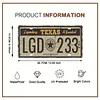 Texas - Car License(12*6Inch)