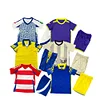 24 25 Children Soccer Shirts 100% Polyester Uniforms Wear Quality Sportswear Children Clothing Football Uniforms Set