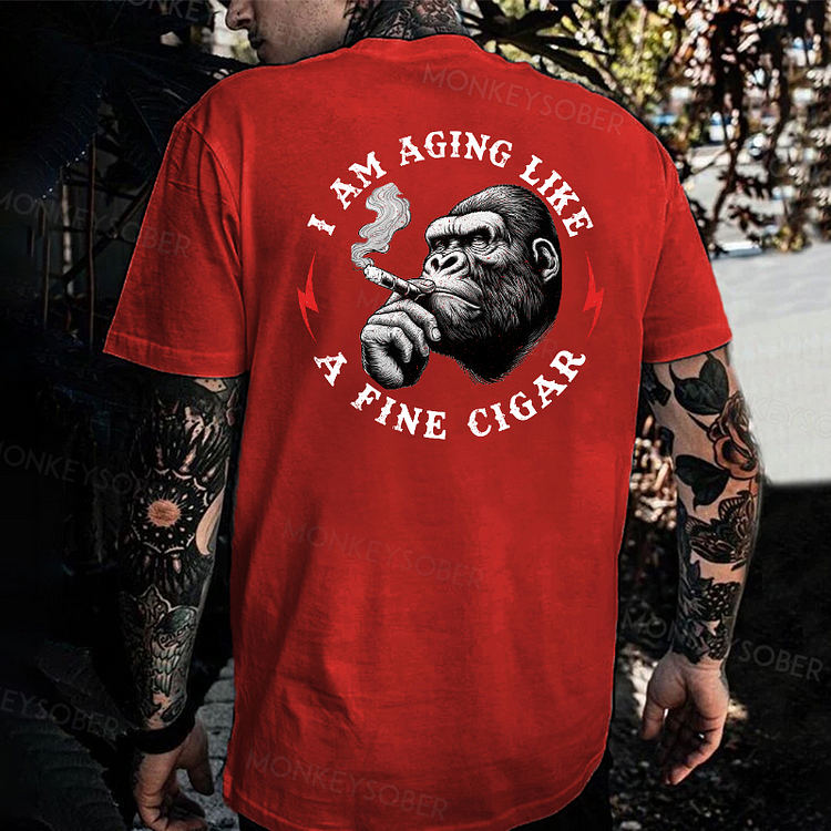 I Am Aging Like A Fine Cigar T-shirt