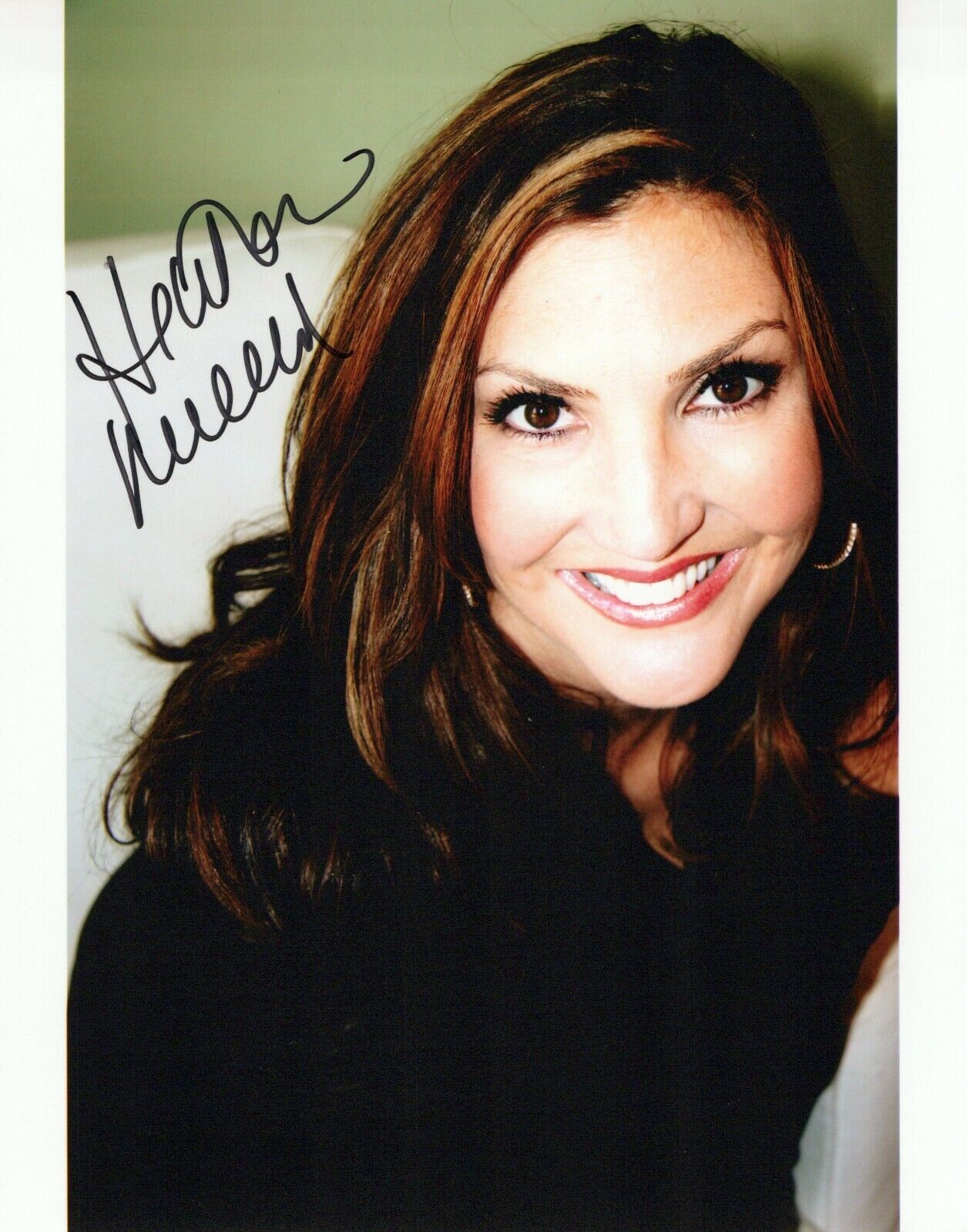 Heather McDonald glamour shot autographed Photo Poster painting signed 8x10 #2