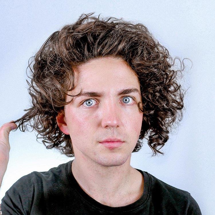 Men's Curly Wigs & Hairstyle