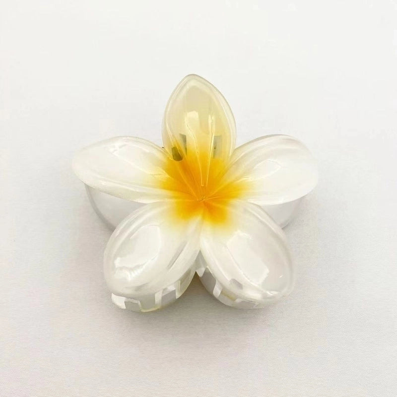 2 Pieces Women’s Sweet Flower Arylic Hair Claws