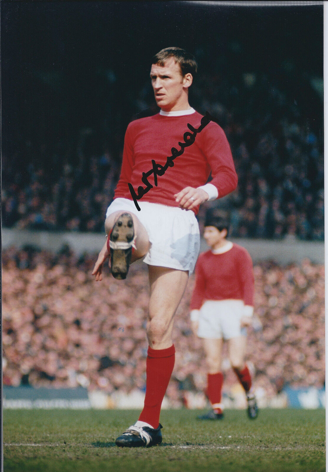 Paddy CRERAND Signed Autograph 12x8 Photo Poster painting AFTAL COA Manchester United Genuine