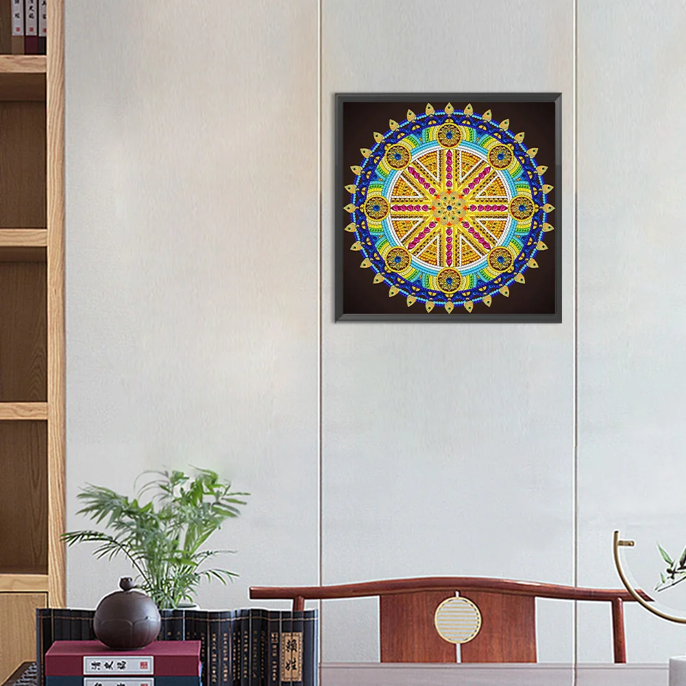 Special Shape Diamond Painting 30*30cm - Mandala