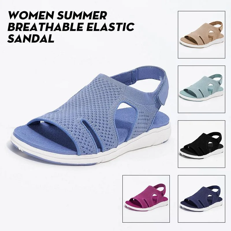 Gogolot Women Summer Breathable Elastic Sandals