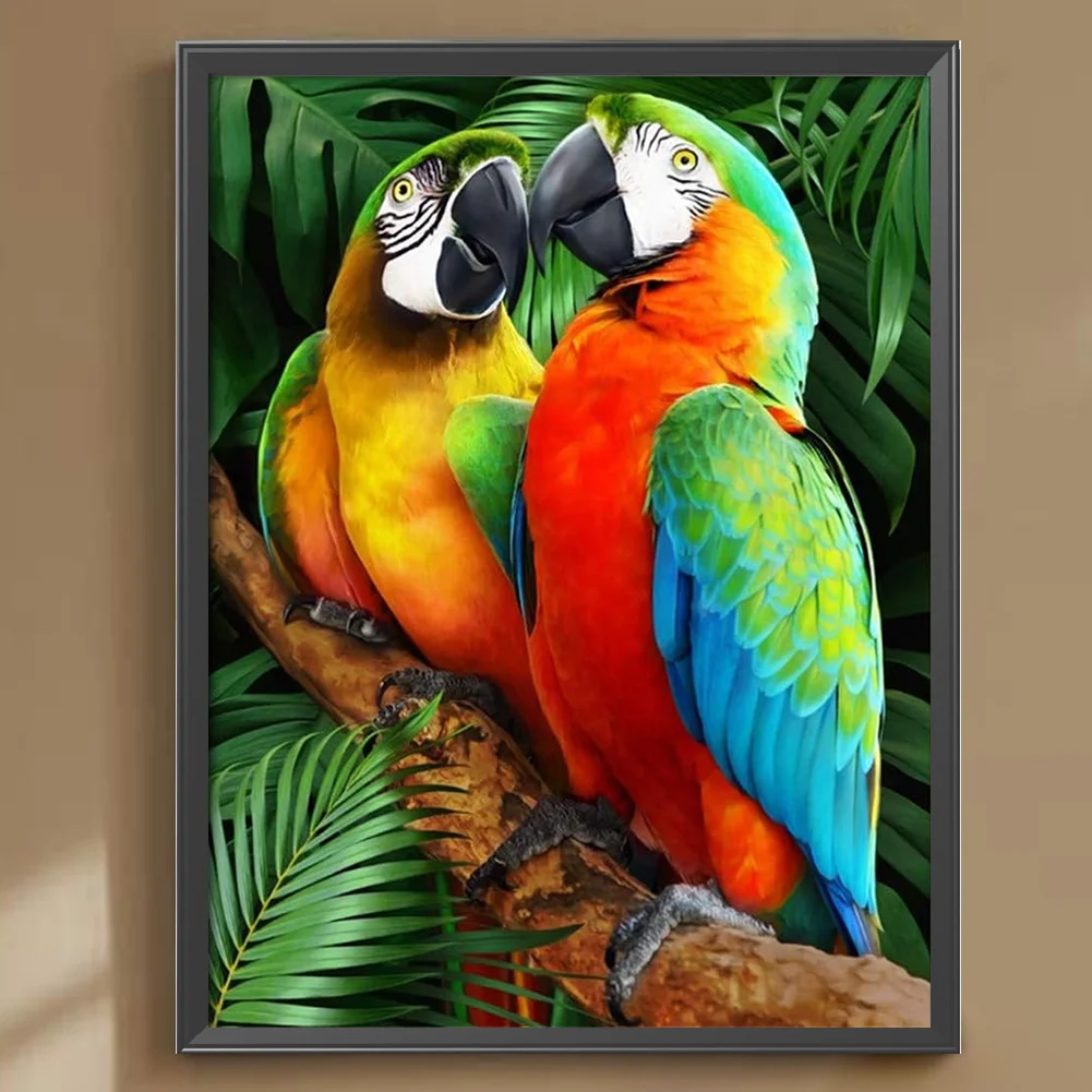 Diamond Painting - Full Round Drill - Parrot(Canvas|30*40cm)