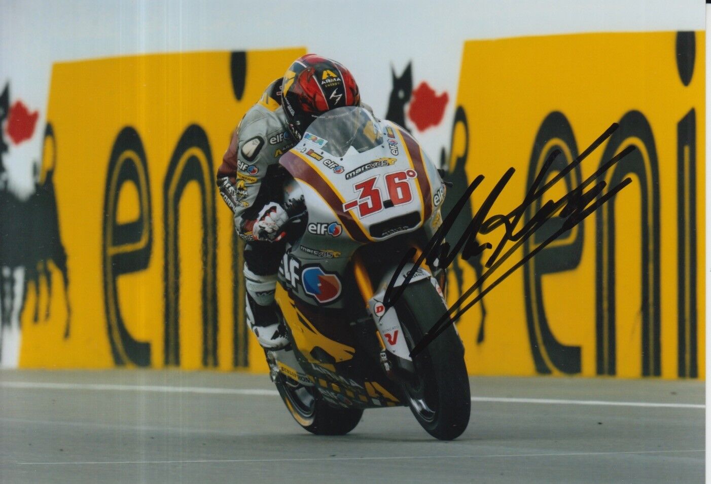 Mika Kallio Hand Signed 7x5 Photo Poster painting Marc VDS Racing Moto2 MotoGP 7.