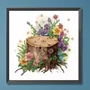 uk.everydayedeals (Limited Stock)Diamond Painting - Crystal Rhinestone - Stump Flower
