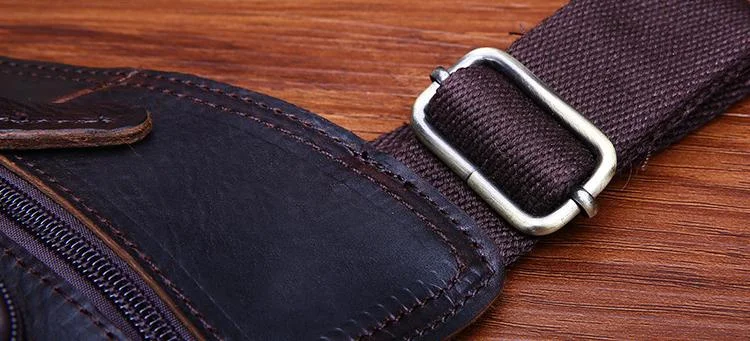 Handmade Oilwax Leather Small Shoulder Bag