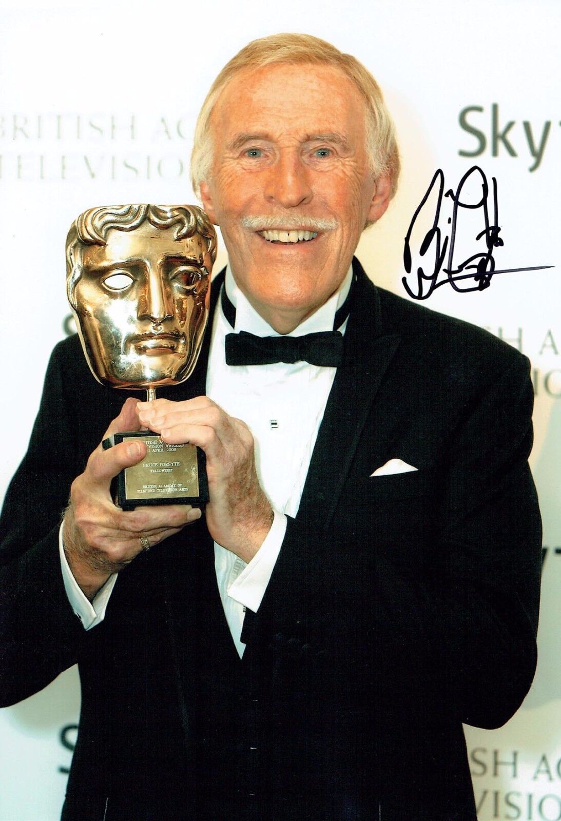 Bruce FORSYTH SIGNED Autograph Photo Poster painting 1 AFTAL COA London Palladium Entertainer