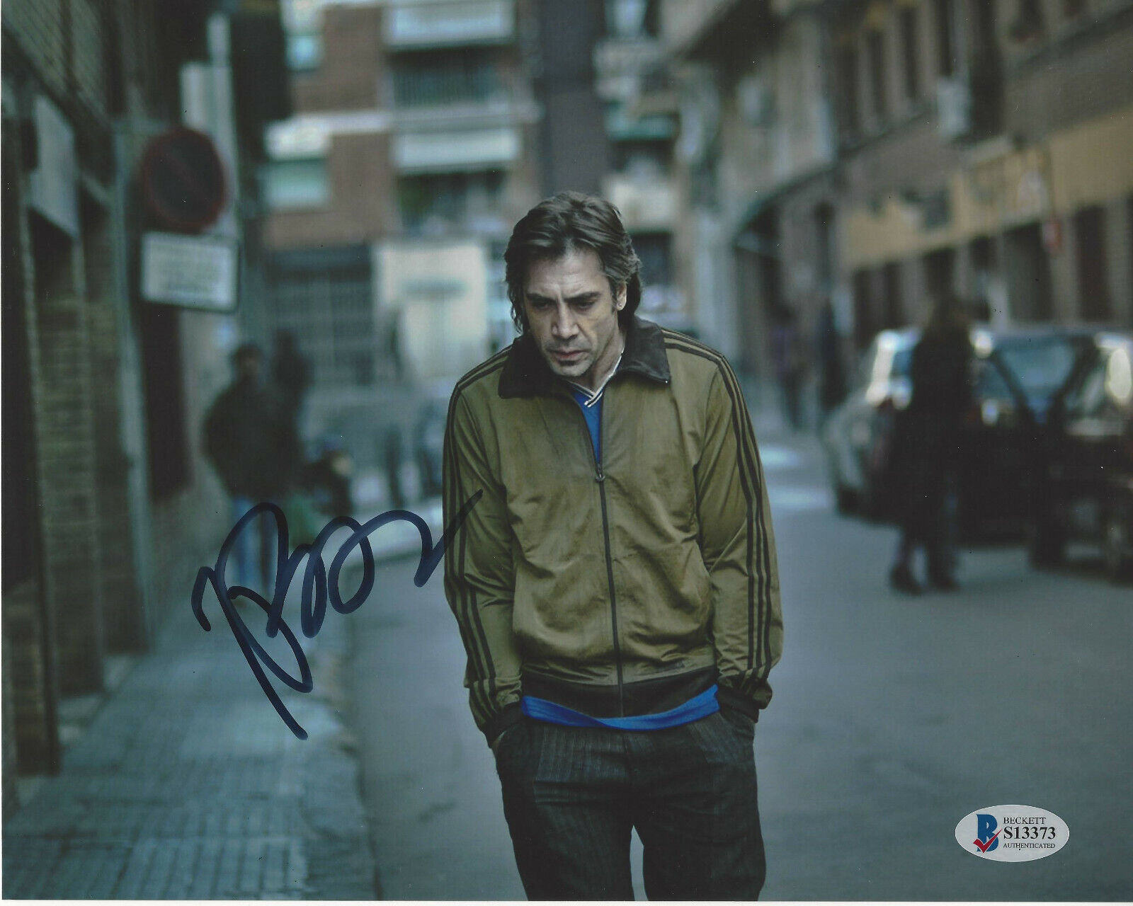 ACTOR JAVIER BARDEM SIGNED 'BIUTIFUL' MOVIE 8x10 Photo Poster painting B SKYFALL BECKETT COA BAS