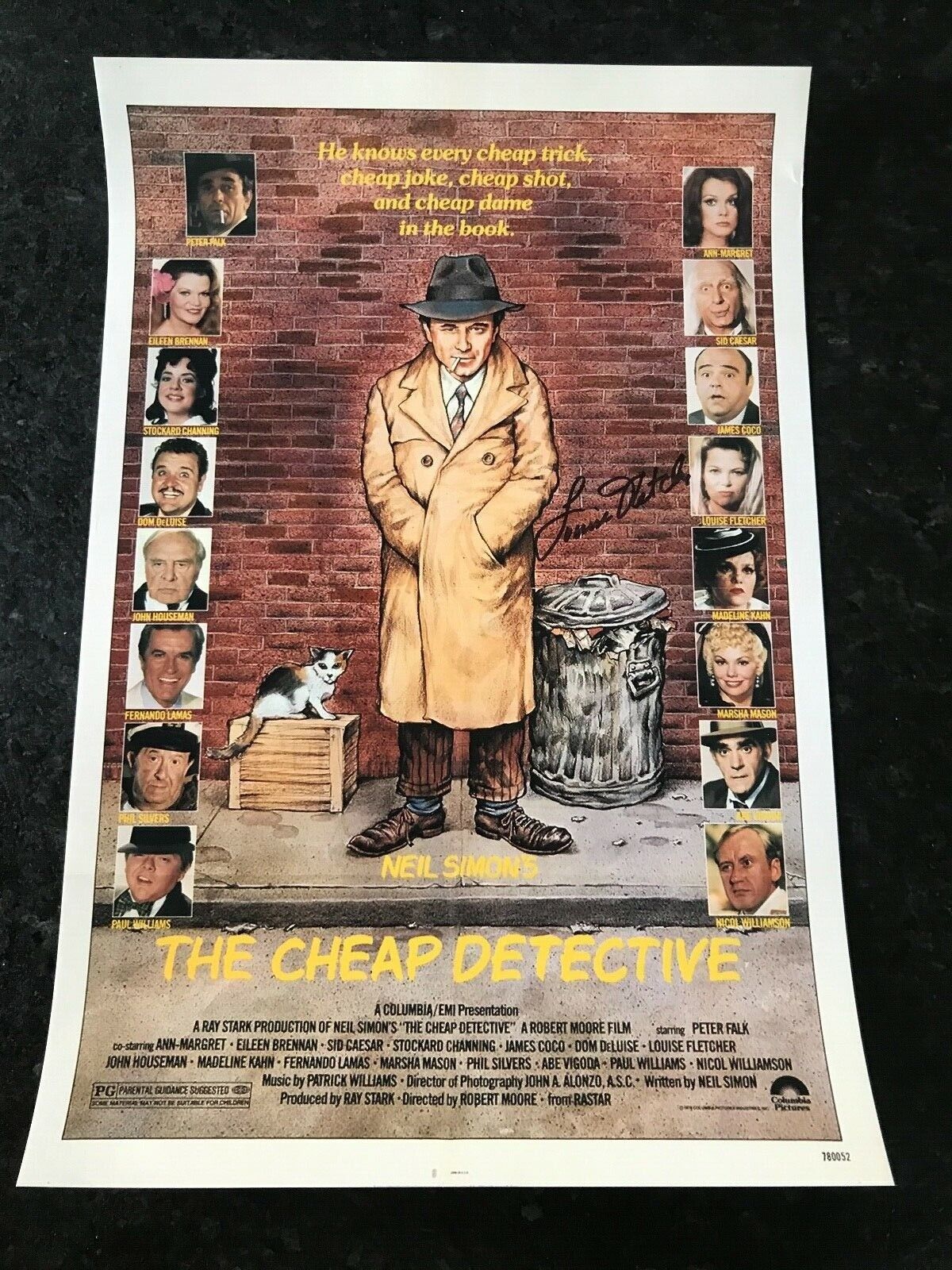 * LOUISE FLETCHER * signed autographed 12x18 poster * THE CHEAP DETECTIVE * 2