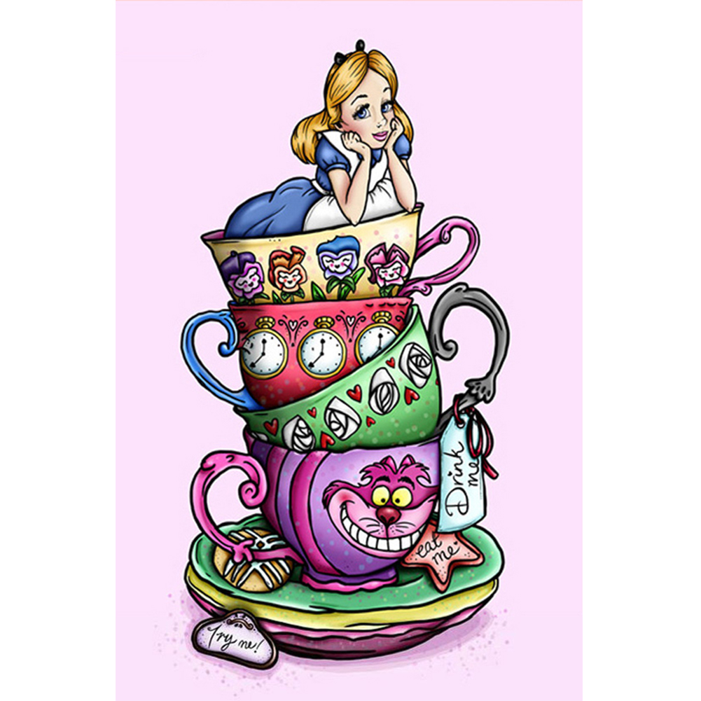 Disney Cup Snow White 40*60cm(canvas) full round drill diamond painting