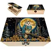 Bo&icirc;te de rangement faite main &agrave; la main pour d&eacute;coration de bureau &agrave; th&egrave;me de peinture en diamant en 5D