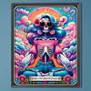 (45*55cm)Skeleton - Round Partial AB Drill Diamond Painting