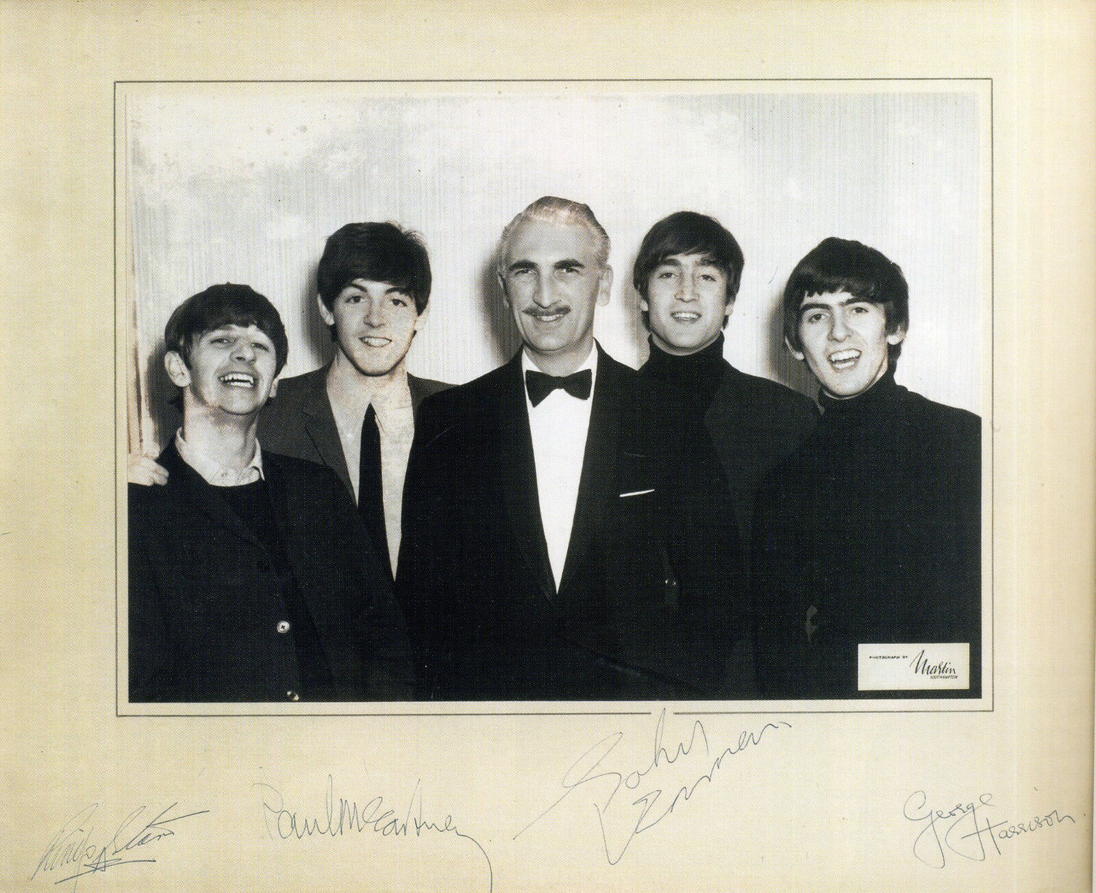 THE BEATLES - Signed Photo Poster paintinggraph - Pop / Rock Star Band / Musicians - preprint