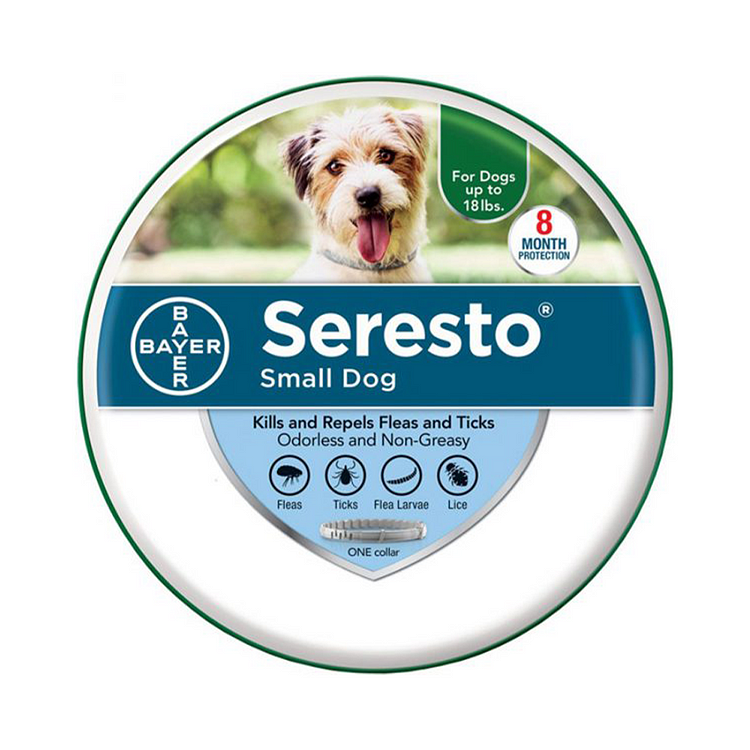 Seresto Small Dog Vet-Recommended Flea & Tick Treatment & Prevention Collar for Dogs Under 18 lbs