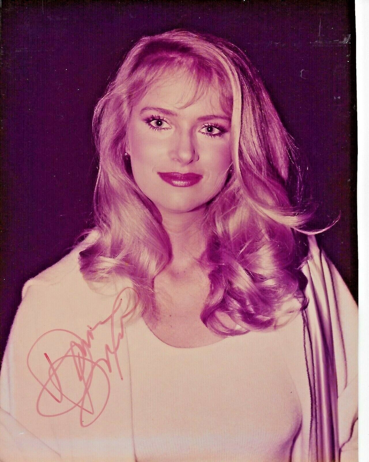 Donna Dixon Original Autographed Photo Poster painting 8x10