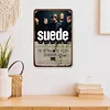 Suede - Vintage Metal Signs - 20*30cm/30*40cm - Music