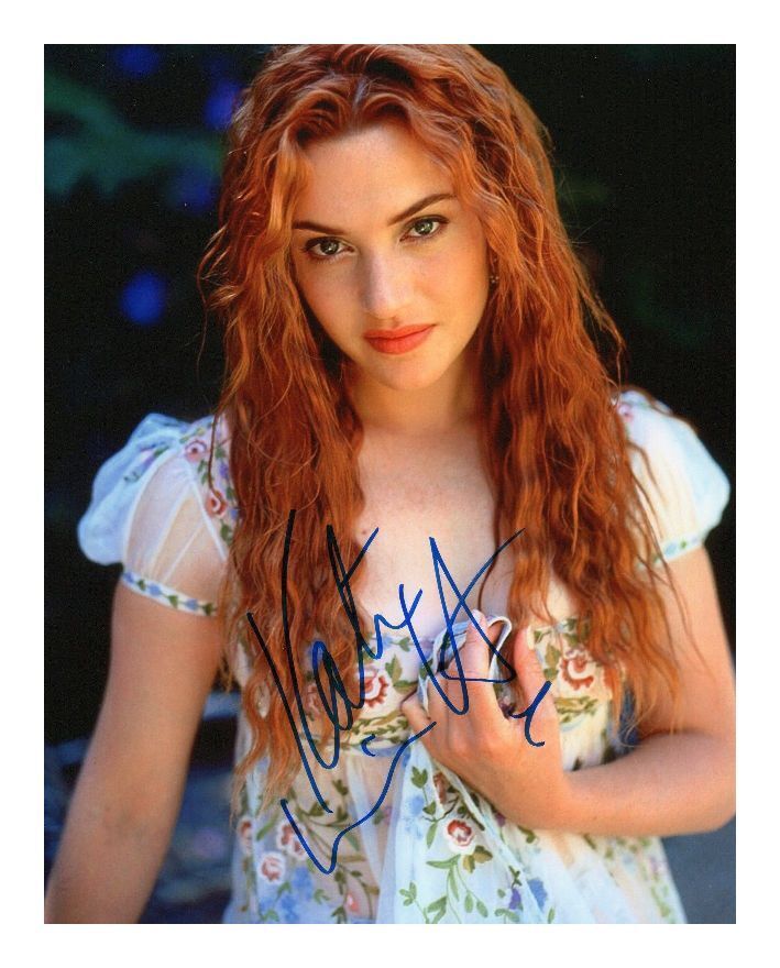 KATE WINSLET AUTOGRAPHED SIGNED A4 PP POSTER Photo Poster painting PRINT 6