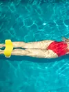 Pull Buoy Leg Float Swimming Float Legs Support for Adult Body Strength Exercise