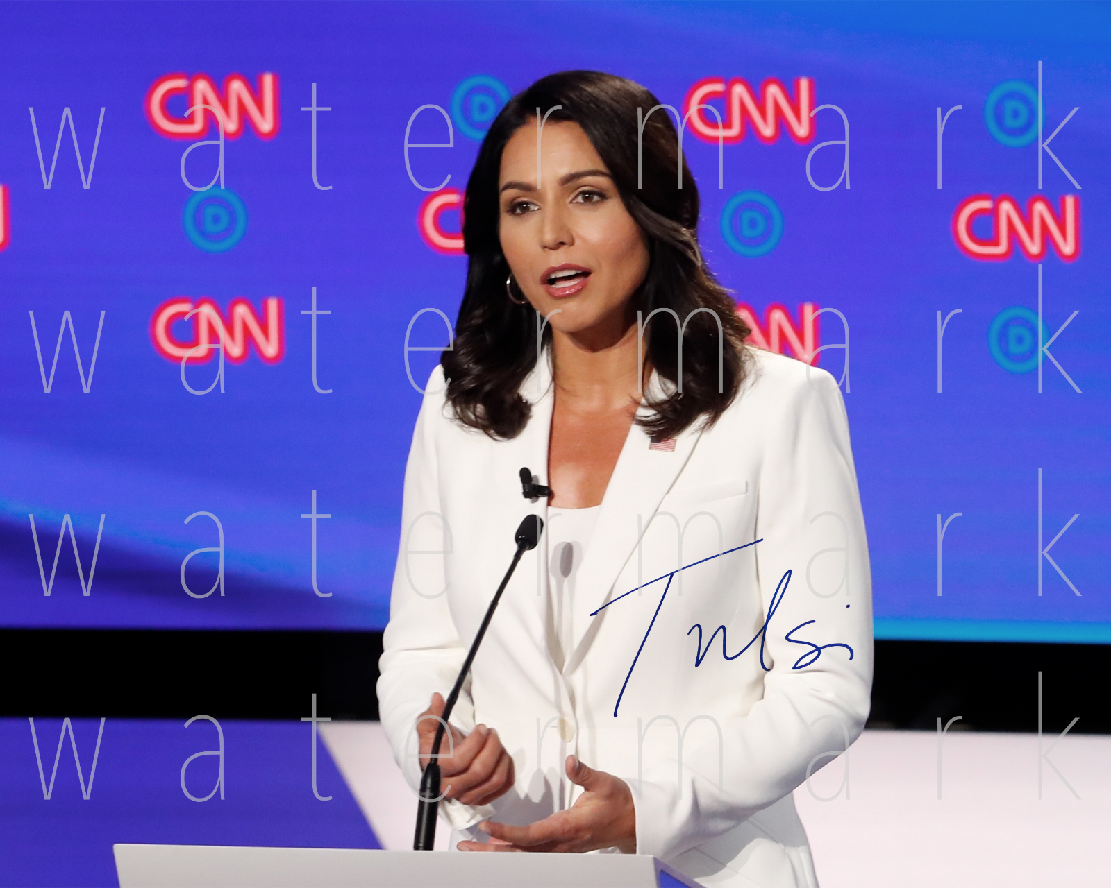 Tulsi Gabbard signed 8x10 Photo Poster painting print picture poster art autograph RP